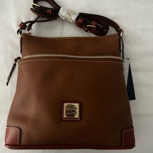Dooney & Bourke Tan Leather Shoulder Bag